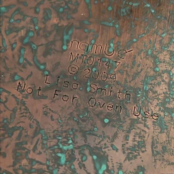 Nambe copper canyon chip and dip - Picture 4 of 7